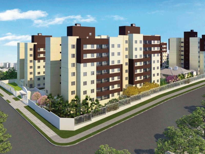 O Cabral Country Village terá três torres, em um terreno de 8,7 mil metros quadrados | Divulgação