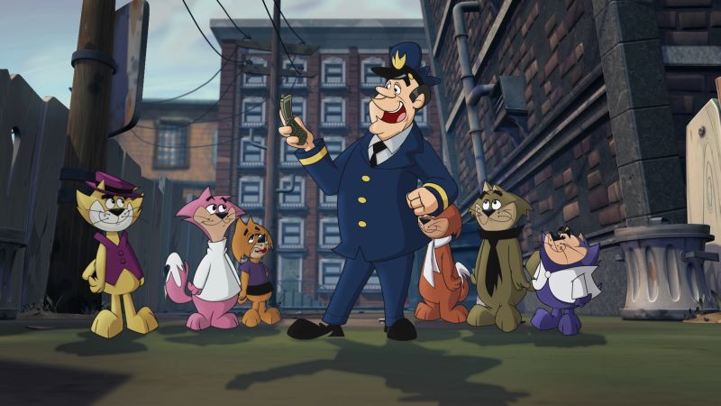 O Guarda Belo e a turma do Manda-Chuva enfrentam uma ameaça digna dos romances de George Orwell na animação Manda-Chuva O Filme | Divulgação