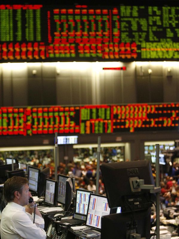 A gritaria foi substituída pela tecnologia. Na foto, a Bolsa de Valores de Chicago | Jonathan Campos/Gazeta do Povo