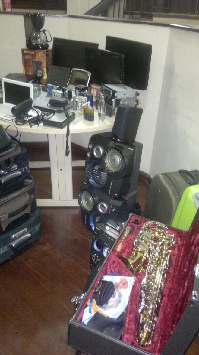 Segundo delegado, casa funcionava como um depósito de produtos furtados | 