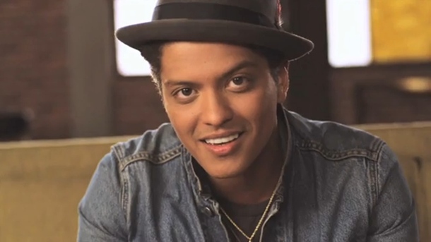 O cantor Bruno Mars | Divulgação