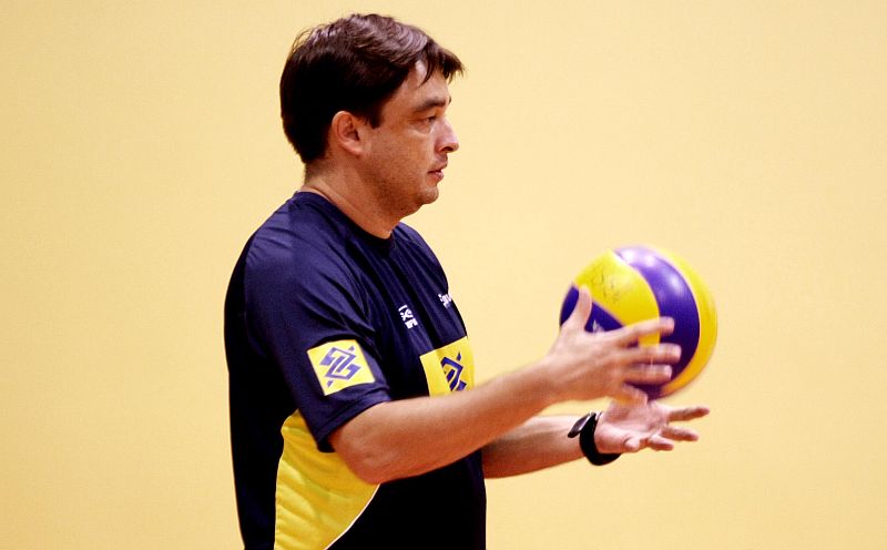 Rubinho, auxiliar de Bernardinho, comandará a equipe no Pan | Alexandre Arruda / CBV