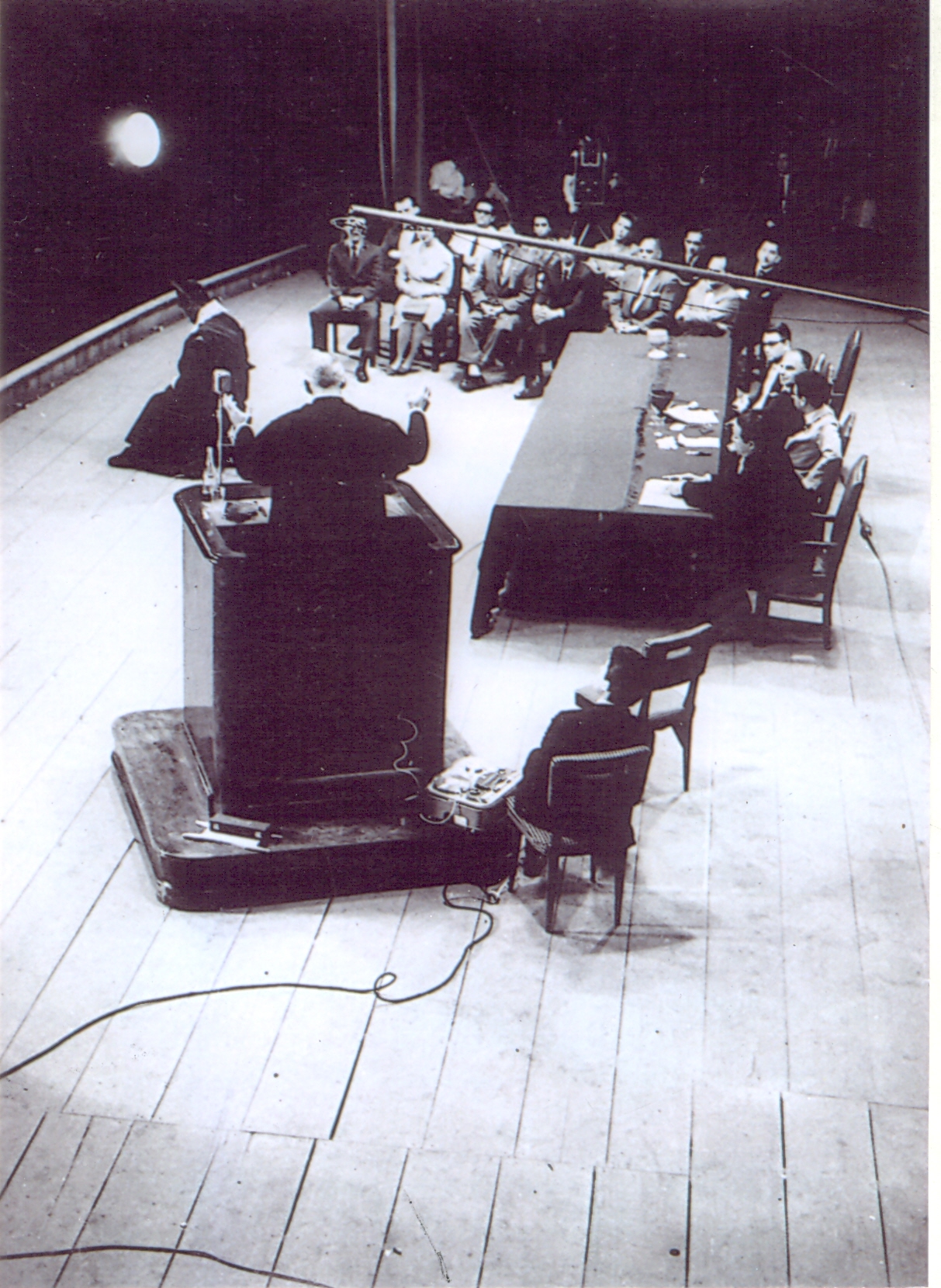 Imagem da primeira montagem da peça, em 1961. | Divulgação