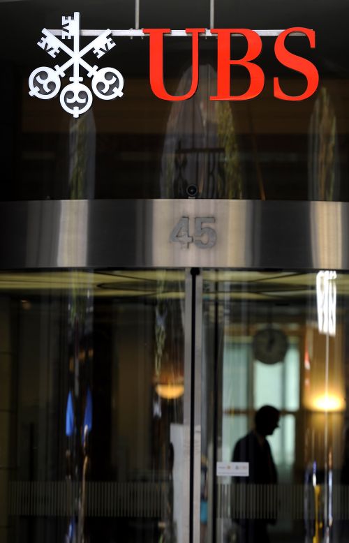 Com escândalo de fraude, UBS foi o único banco a fechar em queda ontem | Fabrice Coffrini/AFP