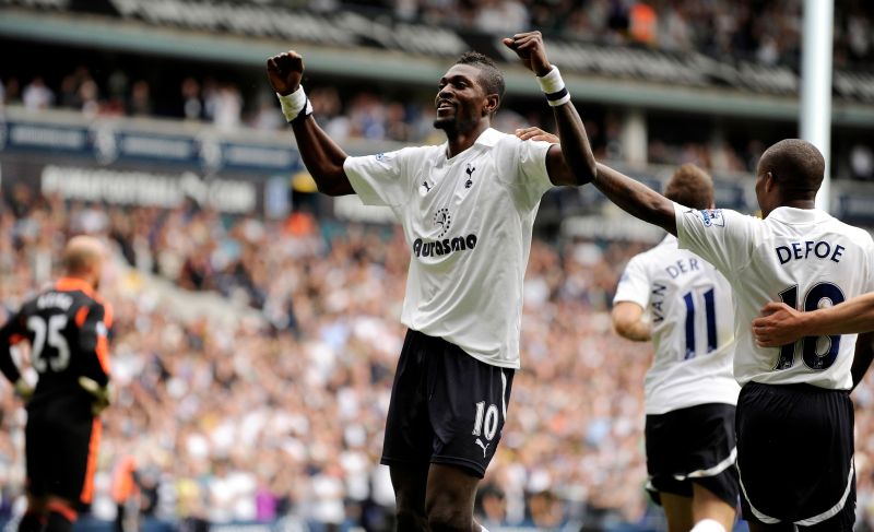 Adebayor foi comprado pelo Tottenham | Reuters