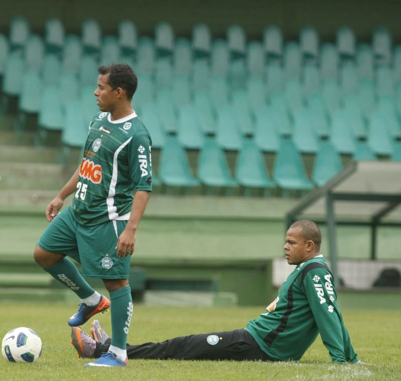 Marcos Aurélio (seis gols) e Bill (sete) lideram a artilharia alviverde no Brasileiro. Hoje duelam com o Inter de Damião (13 gols) | Marcelo Elias/ Gazeta do Povo