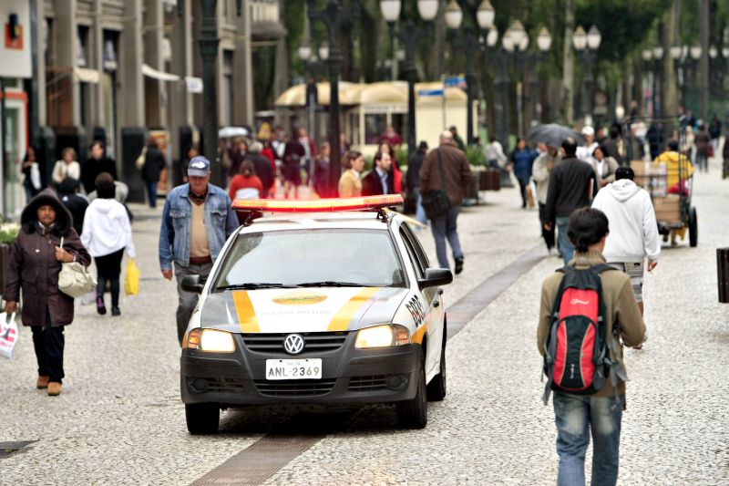 Policiamento em Curitiba: mais dinheiro para o combate ao crime | Antônio Costa/ Gazeta do Povo