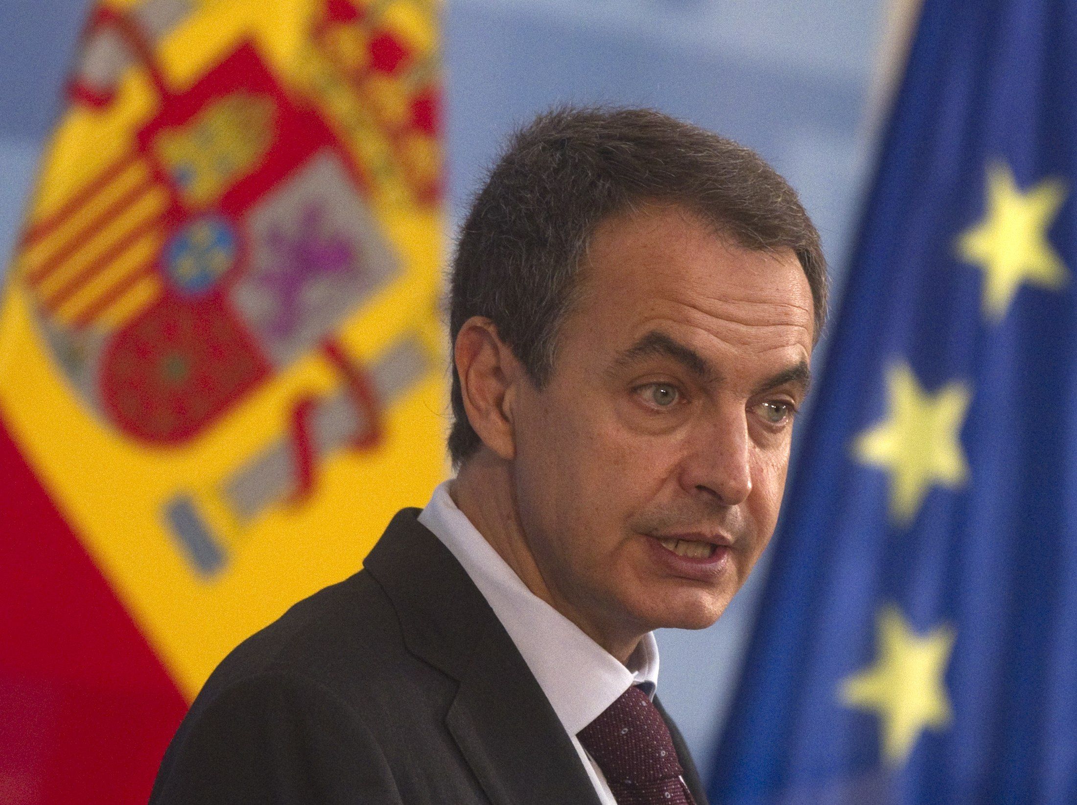 Primeiro-ministro espanhol Jose Luis Rodriguez Zapatero anuncia dissolução do parlamento | REUTERS/Sergio Perez