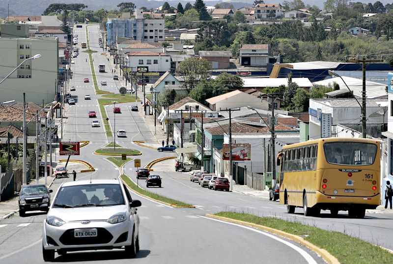 Entre as três candidatas, Rio Negro é a que apresenta maior população. A cidade tem 31 mil habitantes e 80% deles vivem na área urbana | André Lima/ Gazeta do Povo