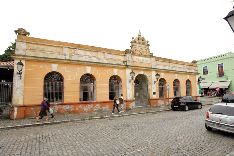 Mercado Municipal do Café, em Paranaguá: o mais antigo do litoral era ponto de encontro dos moradores | Antônuio More / Gazeta do Povo