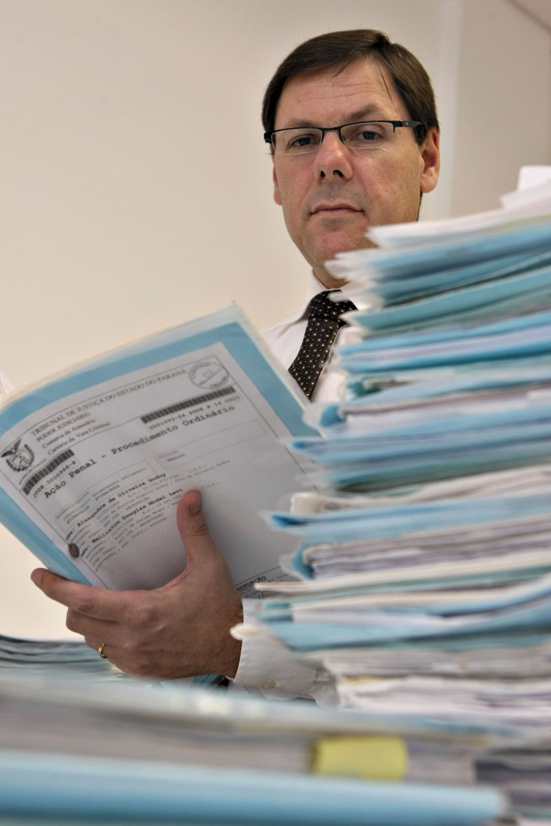 Ritzmann faz o que todo juiz deveria fazer: cumprir sua obrigação com precisão | Ivonaldo Alexandre/Gazeta do Povo