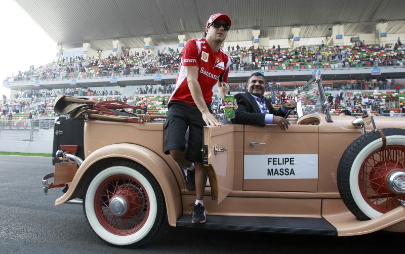 Felipe Massa se envolveu em novo incidente com Lewis Hamilton no GP da Índia | Reuters