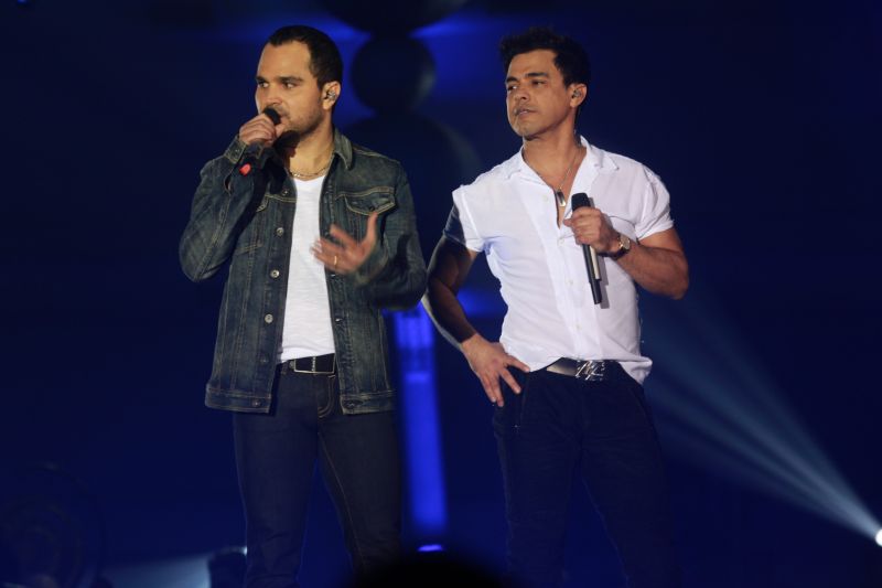 Zezé di Camargo e Luciano têm apresentação marcada no Teatro Guaíra, em Curitiba, nesta sexta-feira | Divulgação