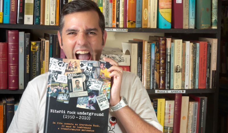 Pedro de Luna faz um apanhado da cena underground em seu livro | Paulo Belote/ Divulgação