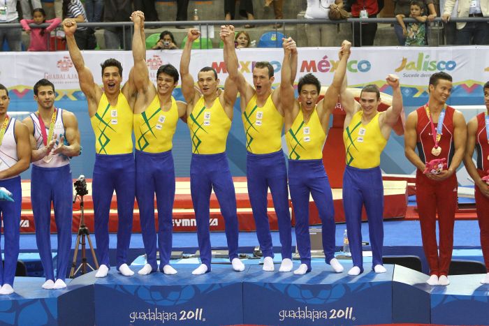Equipe brasileira de ginástica artística, ouro em Guadalajara | Vipcomm