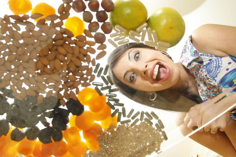 Flávia Souza Morini toma suplementação de ferro, mas garante que as mudanças mais significativas vieram na adequação da dieta | Marcelo Elias / Gazeta do Povo