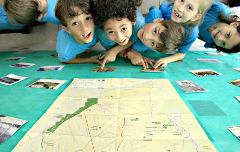 Para vários alunos, o Jardim Botânico não passava de um estranho desconhecido | Priscila Forone/ Gazeta do Povo