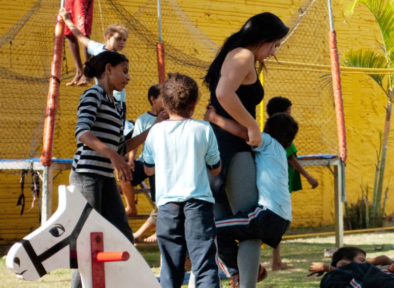 Oitenta crianças e adolescentes são atendidos pelo Galera de Deus | Anderson Coelho/Jornal de Londrina