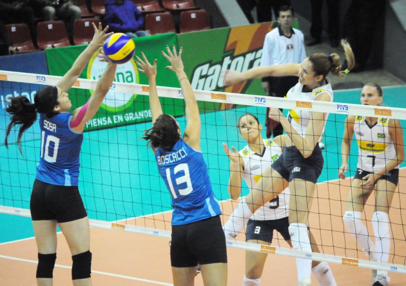 Brasil venceu a Argentina por 3 sets a 0 | Divulgação / CSV