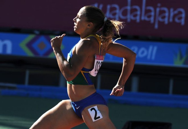 Geisa Coutinho ficou com o bronze nos 400 metros rasos com o tempo de 51s87 | 