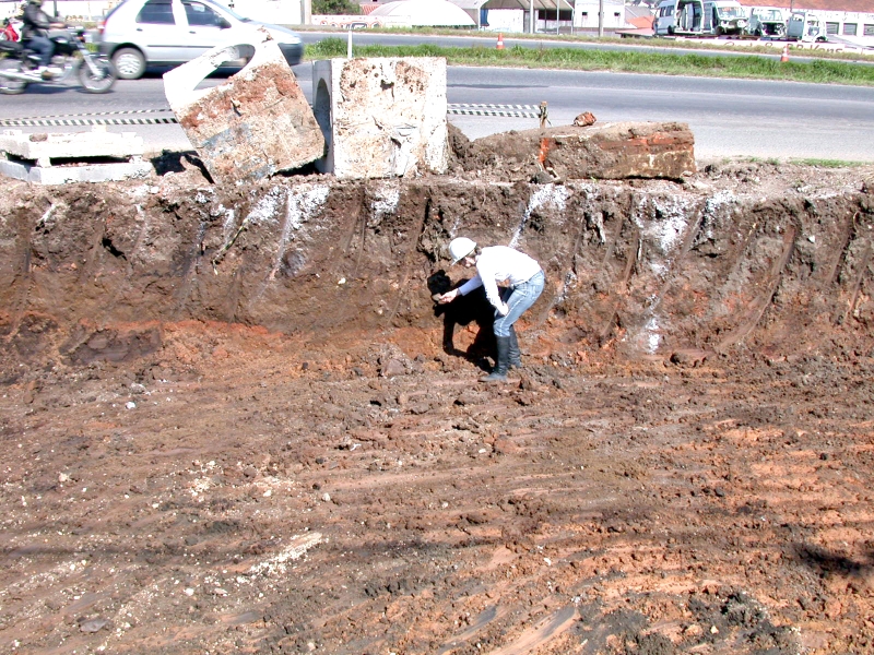 Arqueóloga acompanha obras da Linha Verde em busca de vestígios indígenas: relatório da primeira etapa está pronto, falta agora analisar o trecho até o Atuba | Fotos: Divulgação Cepa-UFPR
