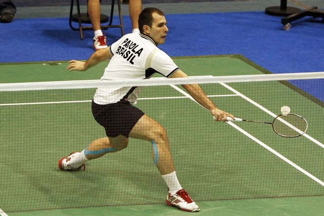 Daniel Paiola conquistou medalha de bronze no badminton | Gaspar Nobrega/Inovafoto/COB