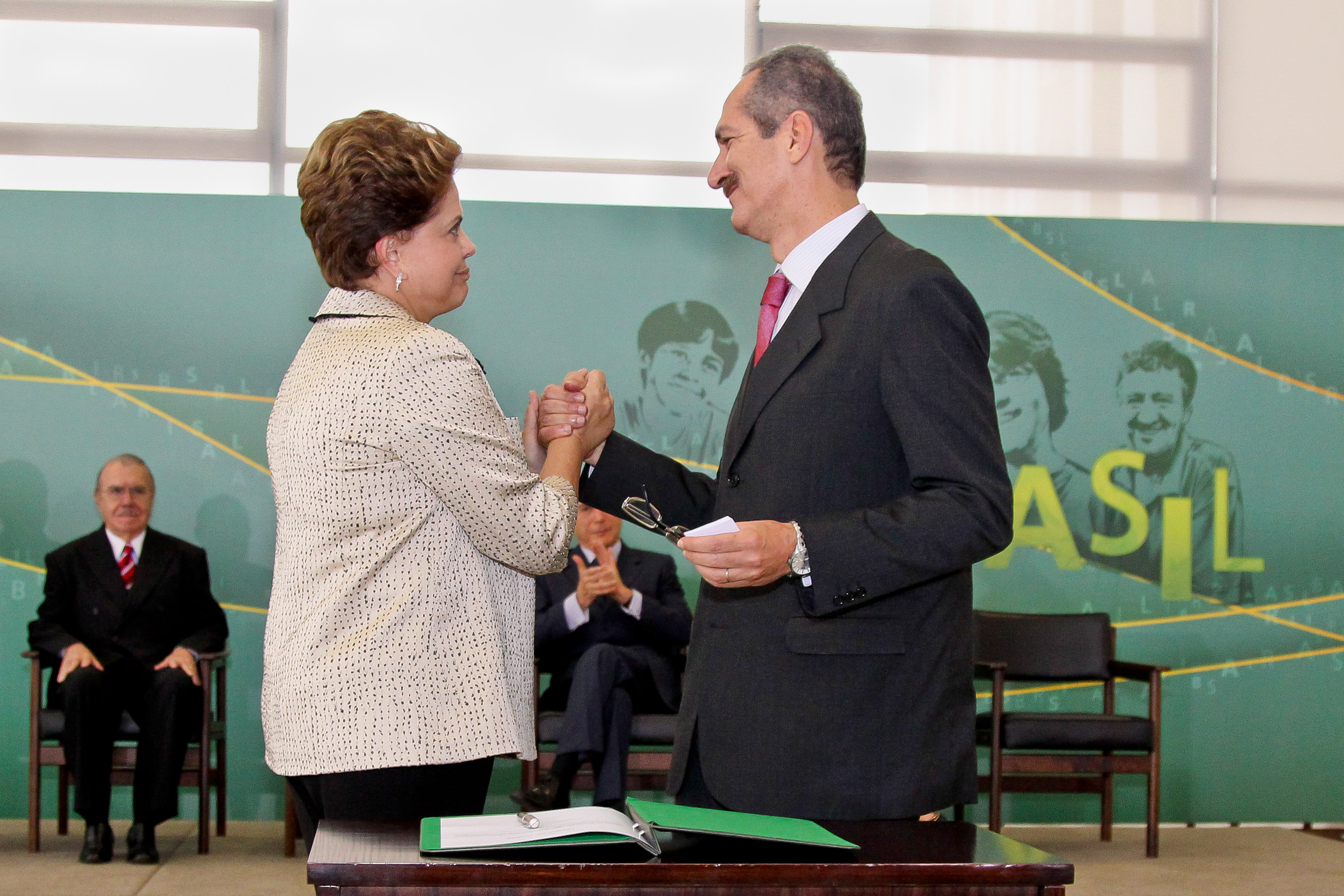 A posse de Aldo Rebelo como ministro do Esporte ocorreu na tarde desta segunda-feira | Roberto Stuckert Filho/PR