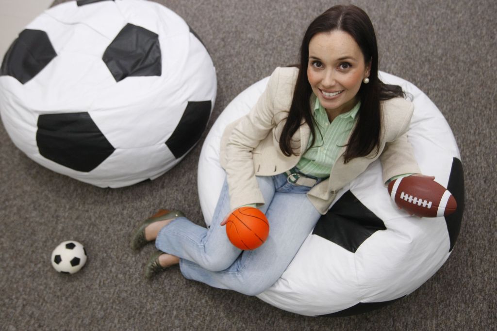 Flávia Justus é psicóloga do Coritiba e até fez curso para treinadora de futebol | Marcelo Elias/Gazeta do Povo