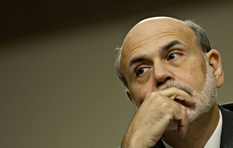 Segundo Bernanke, a política monetária pode ser uma ferramenta poderosa, mas não resolverá todos os problemas da economia dos EUA | Jim Watson/AFP