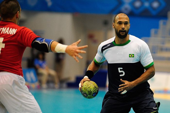 Bruno Santana na vitória do Brasil sobre o Chile | Vipcomm