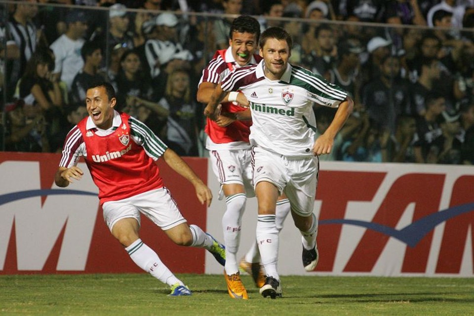Rafael Sóbis marcou os dois gols do Fluminense na vitória sobre o Ceará | Rodrigo Carvalho/Photocamera