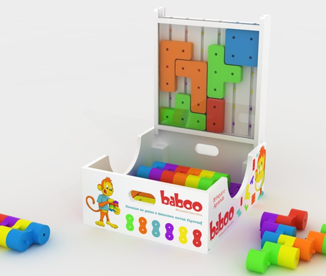 O Jogo Baboo, criado pelos designers, é voltado para crianças de zero a 6 anos | 