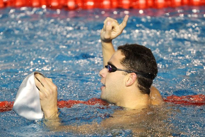Thiago Pereira conquistou o ouro nos 200 m costas | Vipcomm
