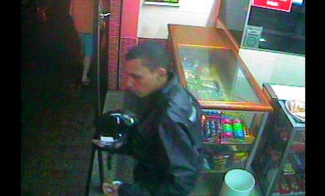 Imagens das câmeras da lanchonete mostram o rosto do autor do homicídio | 