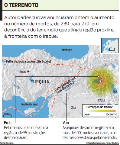 Veja as regiões atingidas |