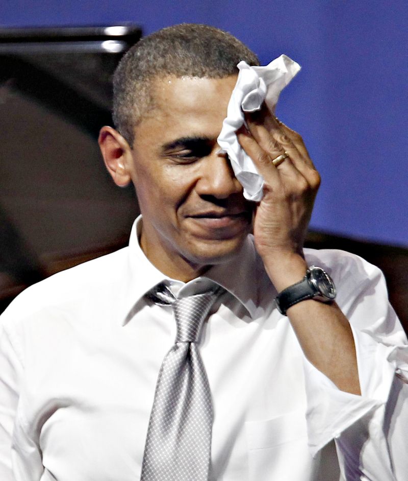 Obama em Chicago, sua base política | Jim Young/Reuters