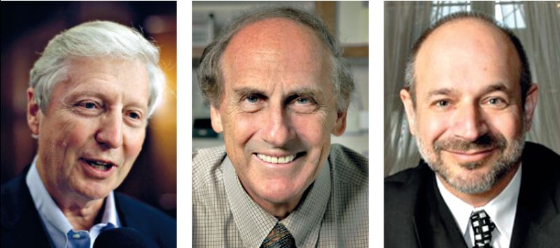 Da esquerda para a direita: Hoffman divide a láurea com Bruce Beutler; Um raro prêmio póstumo será dado a Steinman; Beutler trabalha em instituto californiano | Carlos Barria/Reuters; Zach Veilleux (Rockefeller University)/Reuters; The Scripps Research Institut