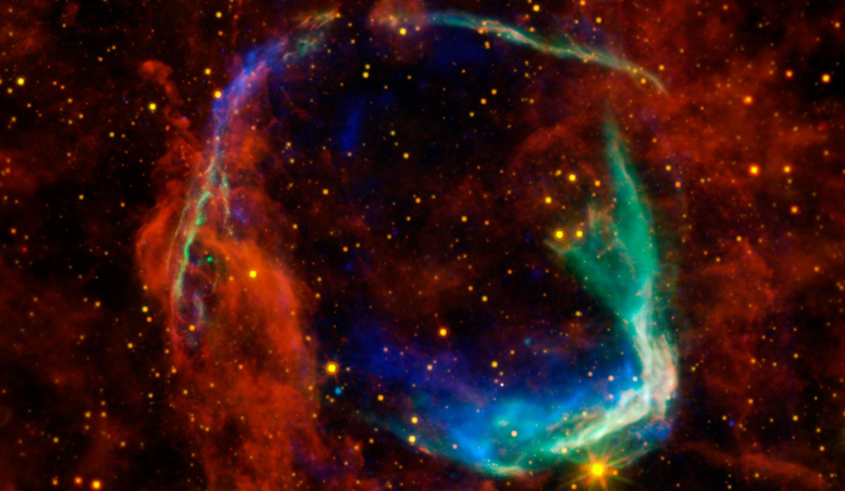 O que restou da explosão foi observado pela primeira vez por astrônomos chineses em 185 A.C | Divulgação/Nasa