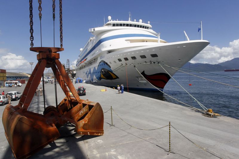 Aida Cara ficou em Paranaguá por apenas um dia | Orlando Kissner/Agência Estadual de Notícias