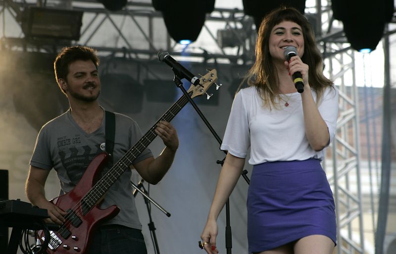 A Banda Mais Bonita na Cidade, em apresentação durante a Virada Cultural de 2011: algumas músicas surpreenderam | Marco Andre Lima/Gazeta do Povo