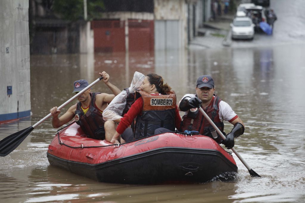 Chuvas provocaram inundações em vários pontos de São Paulo e Região Metropolitana | Nelson Antoine/Folhapress