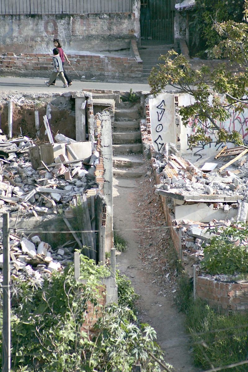 A morte de dois adolescentes nesta semana esvaziou as ruas do Sabará | Marco André Lima/ Gazeta do Povo