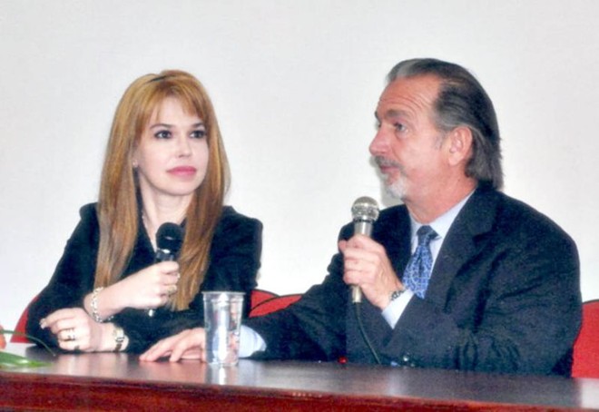 Encontro de neurociência -O II Simpósio de Neurociência Cérebro, Aprendizagem e Comportamento, do Instituto Pelé Pequeno Príncipe, reuniu dezenas de especialistas em saúde mental de todo o país em torno dos estudos do tema. A neurocientista Mara Cordeiro, que foi uma das organizadoras do evento, recebeu James McCracken, psiquiatra da Universidade da Califórnia em Los Angeles UCLA como um dos palestrantes do encontro |