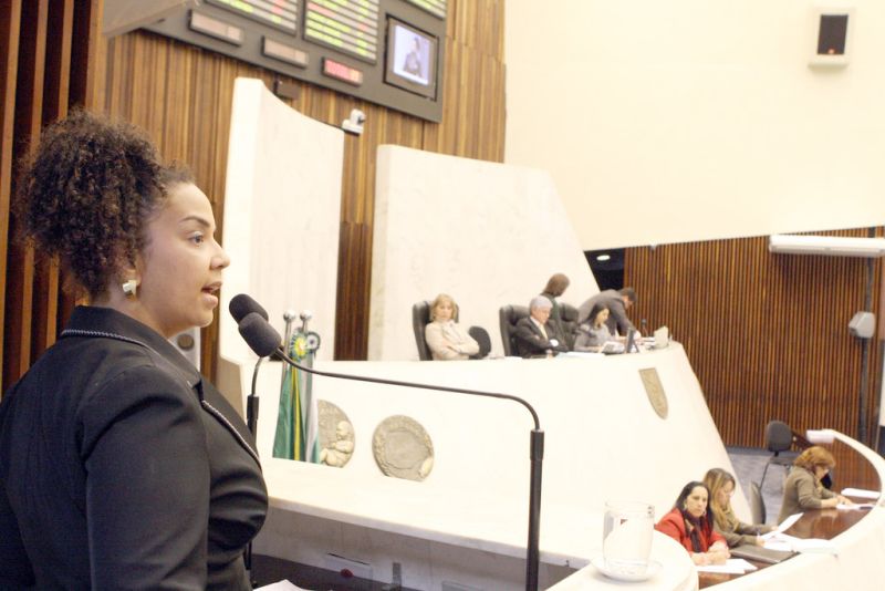 Marcilene: Será que a população negra deste estado não tem méritos? | Nani Gois/Alep