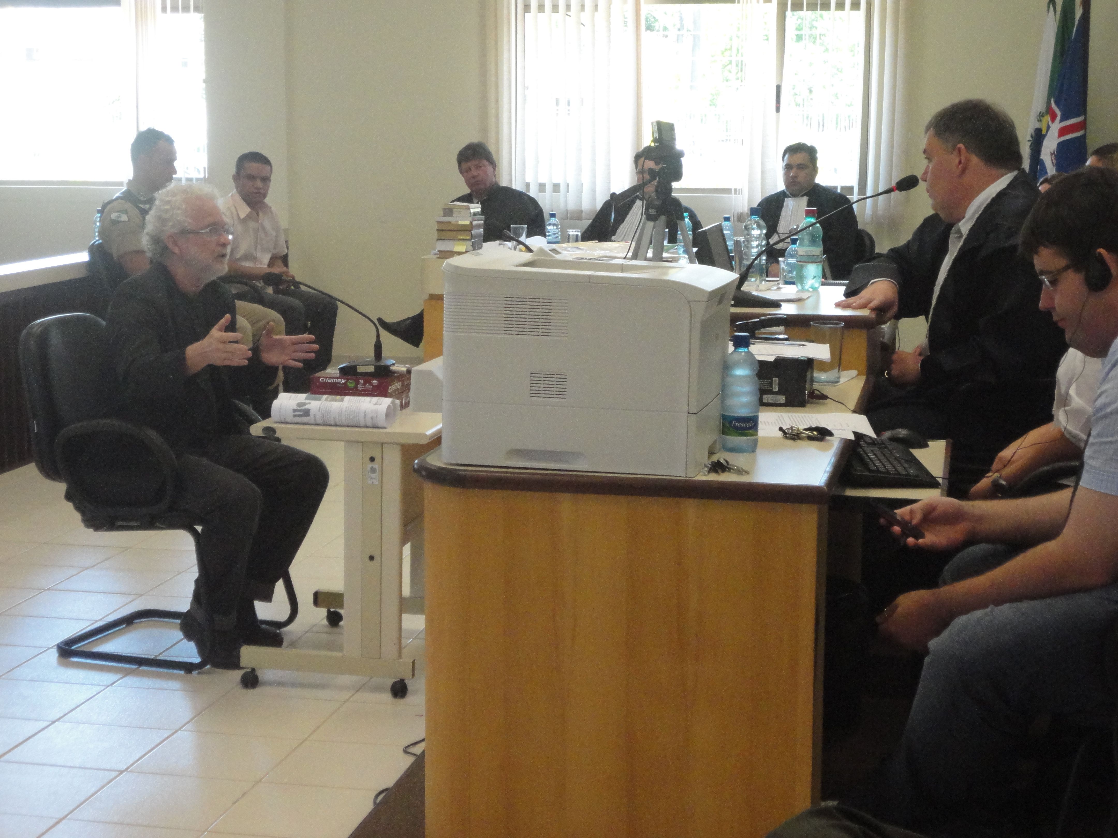 Julgamento do acusado pela morte da psicóloga Telma Fontoura | Oswaldo Eustáquio / Gazeta do Povo