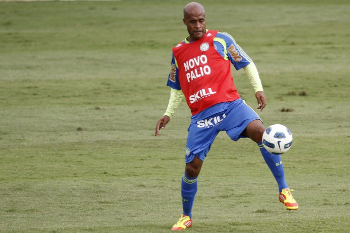 Marcos Assunção vai disputar a partida nº 100 com a camisa do Palmeiras | Piervi Fonseca / Folhapress