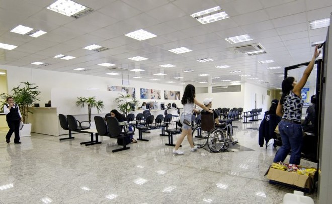 Centro de Reabilitação, em Curitiba: apenas a ala de fisioterapia funciona a contento, apesar do aporte de R$ 1,7 milhão em 2010 |