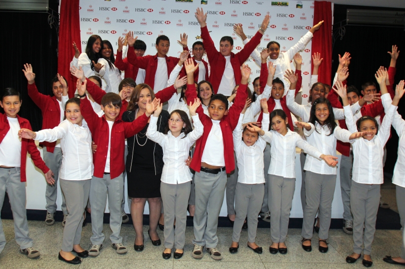 Meninos do Coral do HSBC, que neste ano comemora o poder da música sobre a vida deles: maior interatividade no show | Walter Alves/ Gazeta do Povo