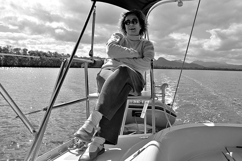 Josely Vianna Baptista viajou a São Miguel do Iguaçu para aperfeiçoar as traduções dos cantos mbyá-guarani | Divulgação