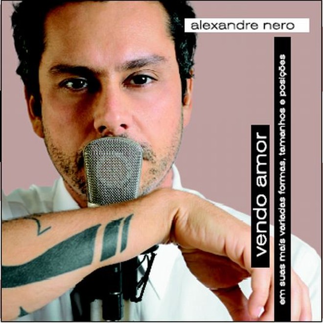 Capa do novo disco de Alexandre Nero: ator e músico curitibano já integrou o Grupo Fato e a banda Maquinaíma | 